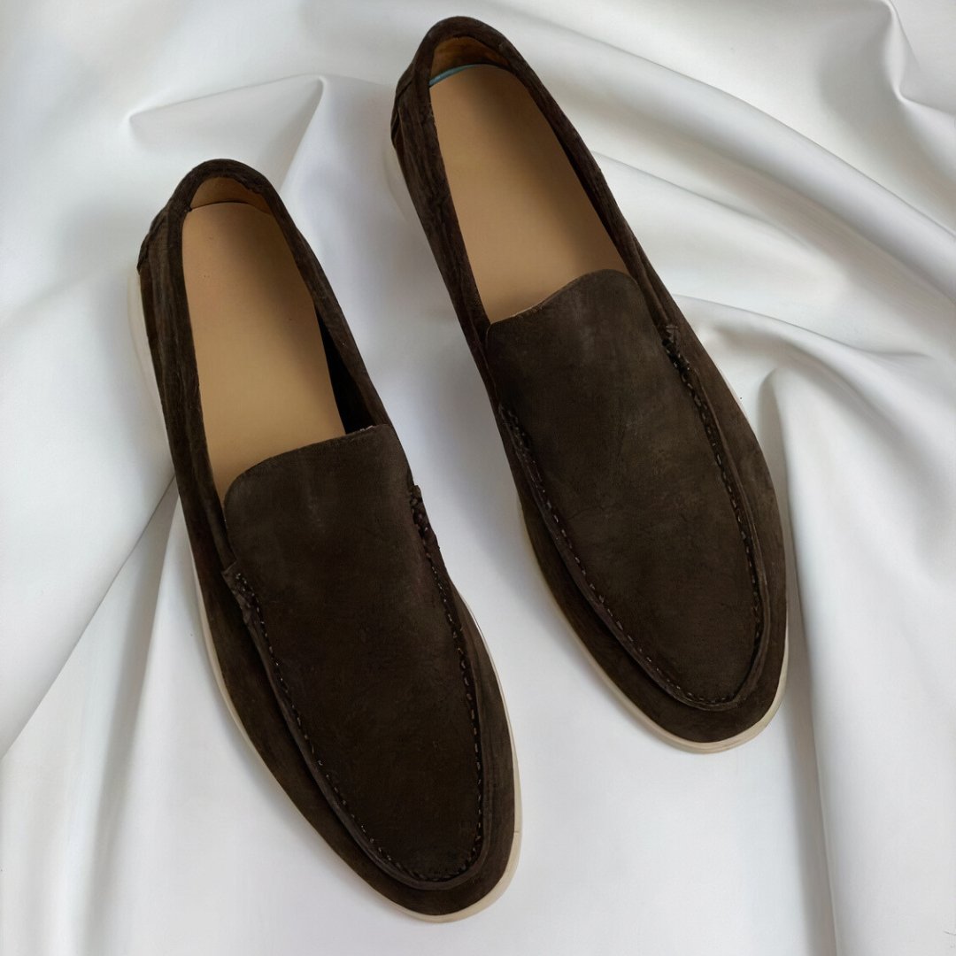 MADS™ | TIDLØSE LOAFERS I PUSTENDE SEMSKET SKINN
