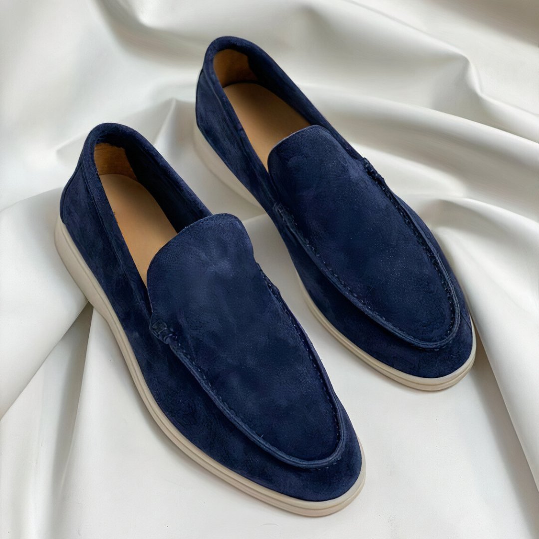 MADS™ | TIDLØSE LOAFERS I PUSTENDE SEMSKET SKINN
