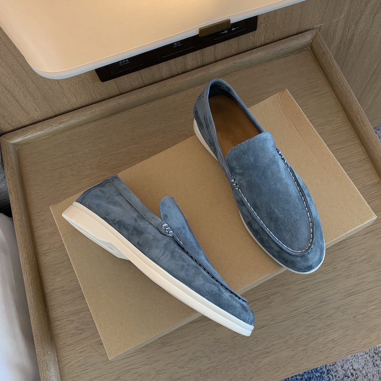 MADS™ | TIDLØSE LOAFERS I PUSTENDE SEMSKET SKINN