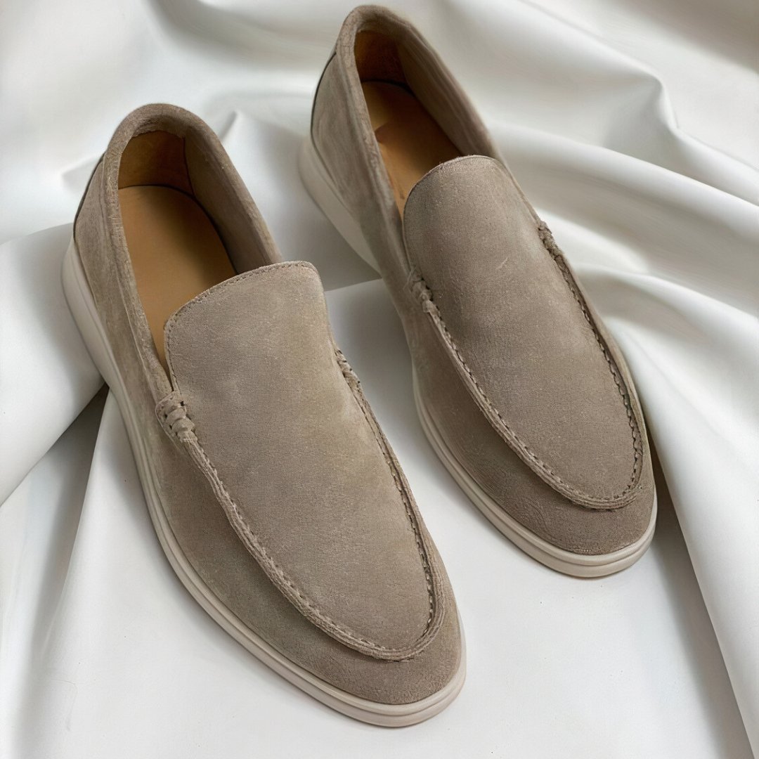 MADS™ | TIDLØSE LOAFERS I PUSTENDE SEMSKET SKINN